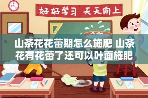 山茶花花蕾期怎么施肥 山茶花有花蕾了还可以叶面施肥吗