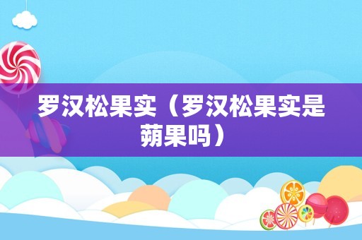 罗汉松果实（罗汉松果实是蒴果吗）