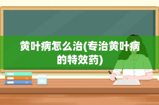 黄叶病怎么治(专治黄叶病的特效药)